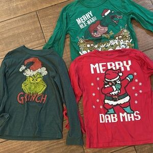 Merry Grinchmas Kids Shirt - Green